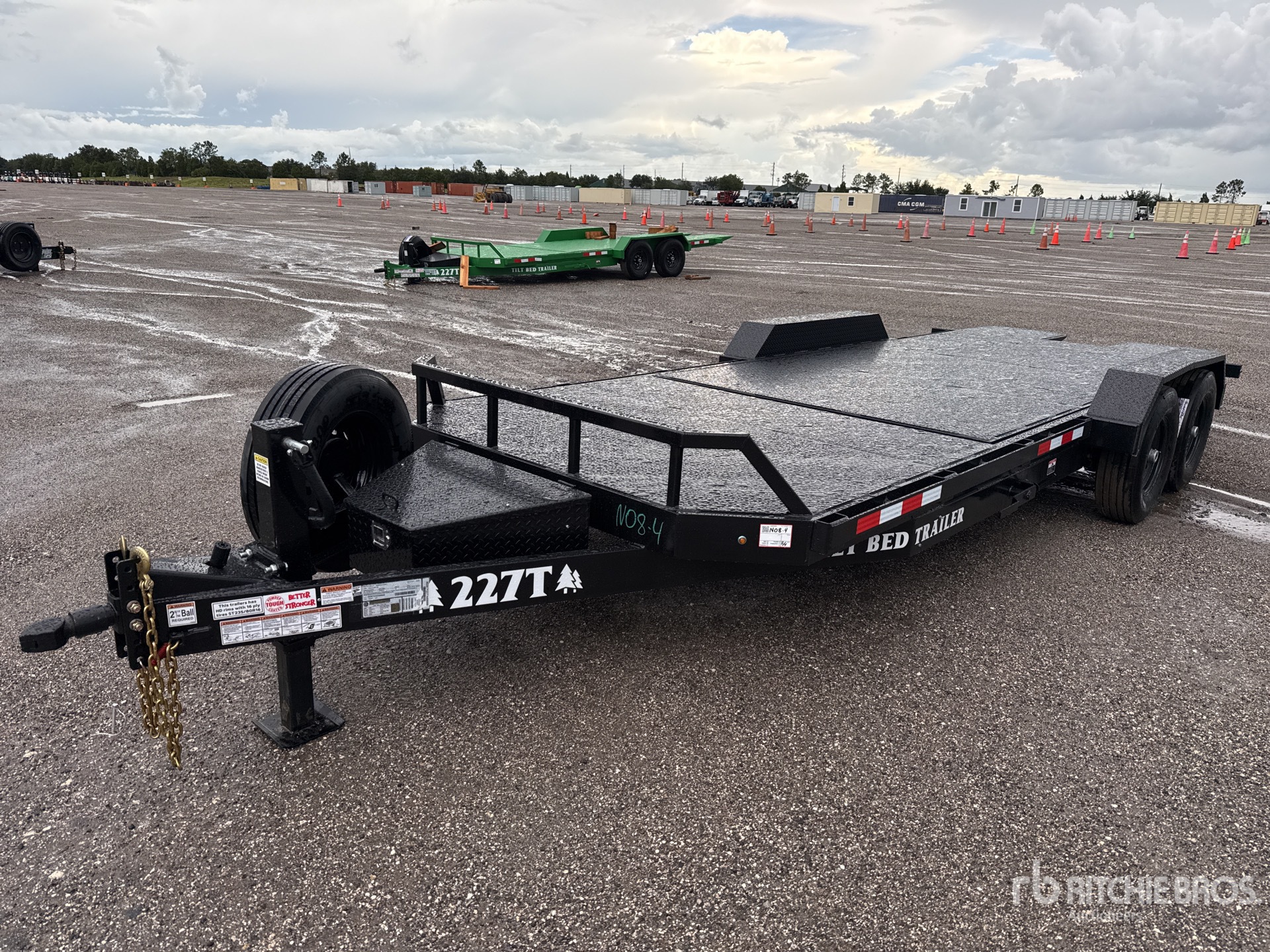 2026 Industrias America 227T 22 ft T/A Tilt Deck Trailer (Unused)