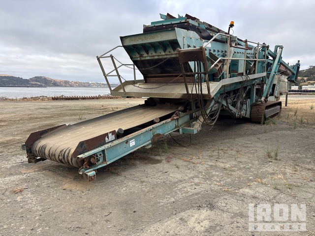 2007 Powerscreen Turbo Chieftan 2100 Tracked Screen Plant