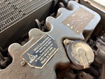 Engine with Emission Certification Label