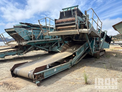 Powerscreen Chieftain 1400 Tracked Screen Plant