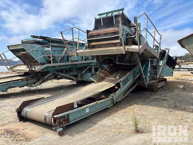 2006 Powerscreen Chieftain 1400 Tracked Screen Plant