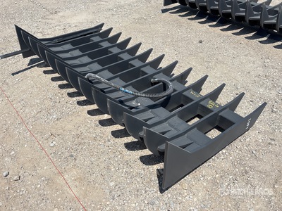 2026 TOFT ST-72 72 in Skid Steer Landscape Rake (Unused)