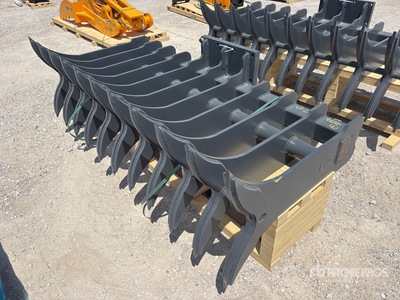 2026 TOFT TWO72 72 in Rastrillo para excavadora - Fits 15-30 Ton Excavator (Unused)