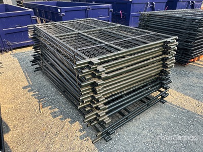 Quantity of (24) 2026 BYT MSPP07 7 ft Mesh Sheep شبكات سلكية لإبقاء الحيوانات (Unused)