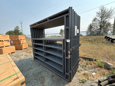 Quantity of (16) 2026 BYT FRMGTE96 9 ft 6 in x 5 ft Heavy Duty Magnum Ranch Frame Livestock Gate (Unused)
