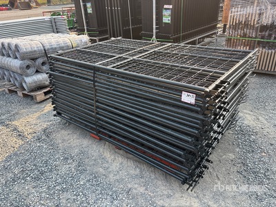Quantity of (24) 2025 BYT SPP01 7 ft Mesh Sheep شبكات سلكية لإبقاء الحيوانات (Unused)