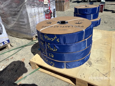 Quantity of (4) 2026 Powertek PVC Discharge Schlauchleitungen (Unused)