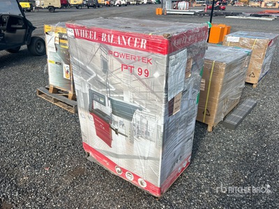 2026 Powertek PT99 Wheel Balancer (Unused)