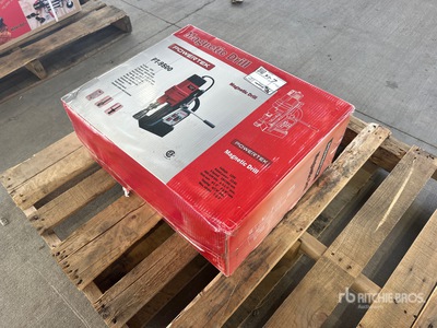 2026 Powertek PT9500 Magnetic Drill Varios, herramientas manuales (Unused)