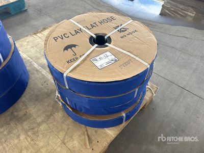 Quantity of (4) 2026 Powertek 2 in x 300 Ft Hoses (Unused)