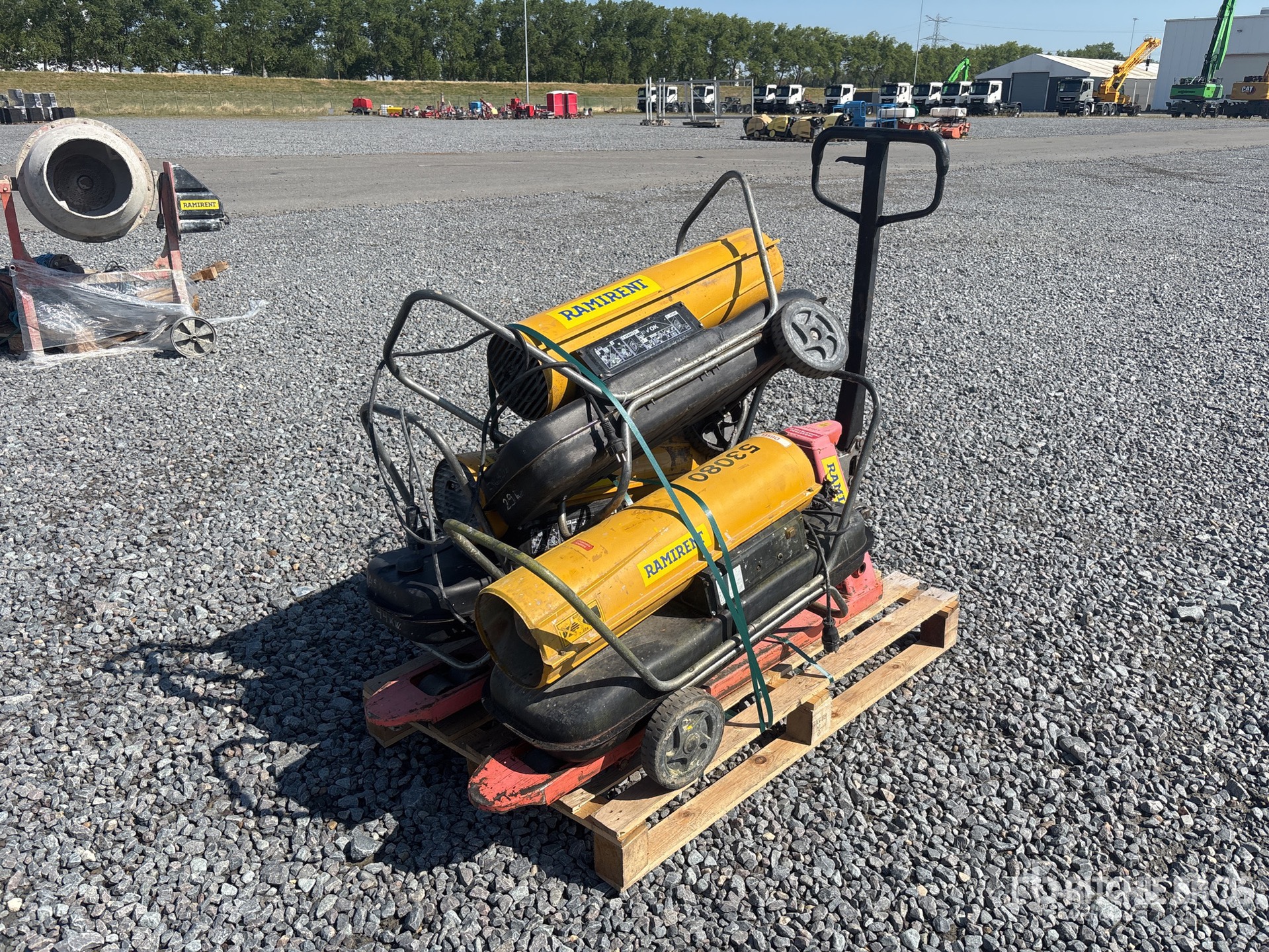 Unicraft PHW2506 Pallet jack (Inoperable)