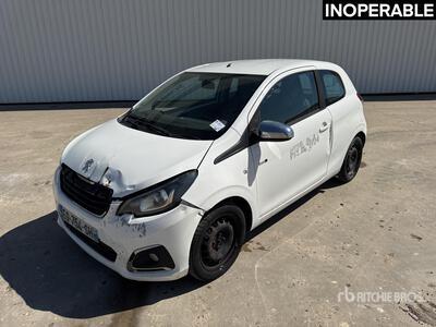 2017 Peugeot 108 Automovil (Inoperable)