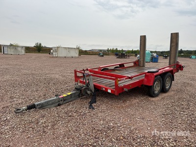 2018 Gourdon P35 Remorque 2 Essieux T/A Equipment Trailer