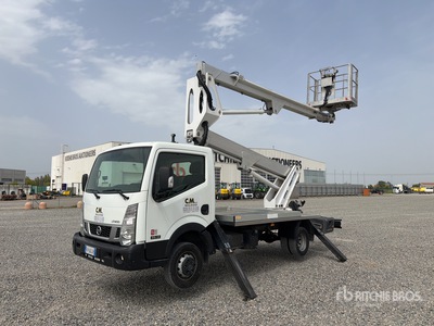 2017 Multitel HX 195 19.5 m on 2019 Nissan NT400 Bucket Truck
