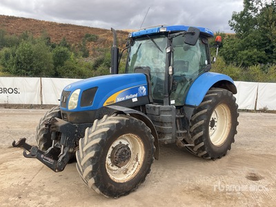 2009 New Holland T6080 Tracteur agricole 4 roues motrices