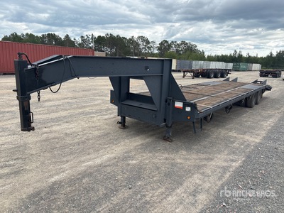 2012 Imperial GN833 10TR 33 ft T/A Gooseneck Equipment Trailer