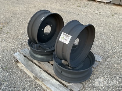 (4) Utility Tool & Trailer 129374 Rim Wheels
