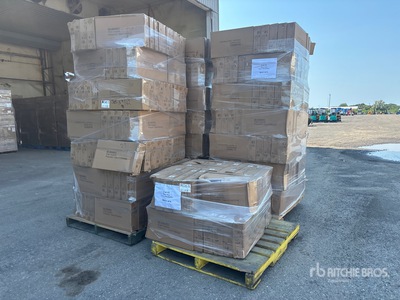 Quantity of (4) Pallets of Fabric Rose's