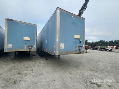 2016 Wabash DVCVHPC 53 ft x 102 in T/A Remolque de furgoneta