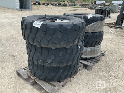 (6) Michelin 395/85R20 Tires w/Wheels