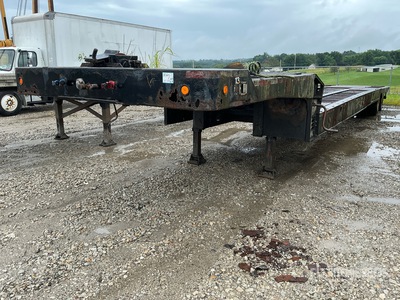 2000 Landoll 900 42 ft T/A Remolque Portamaquinaria