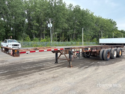 2008 Max Atlas 40 ft Tri/A Extendable Container Trailer