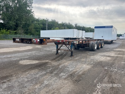 2007 Max Atlas Tri/A Extendable Container Trailer