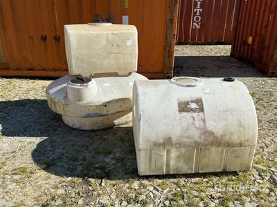 Quantity of (3) Poly Water Tank