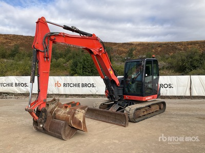 2013 Kubota KX080-4 Tracked Excavator