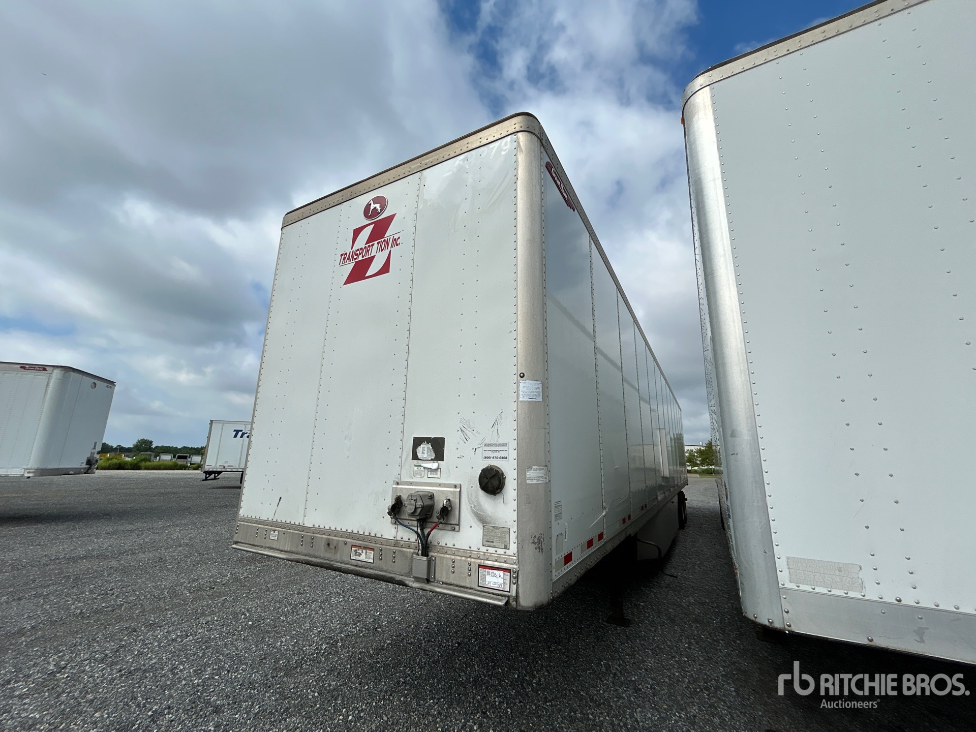 2020 Great Dane 53 ft x 102 in T/A Van Trailer