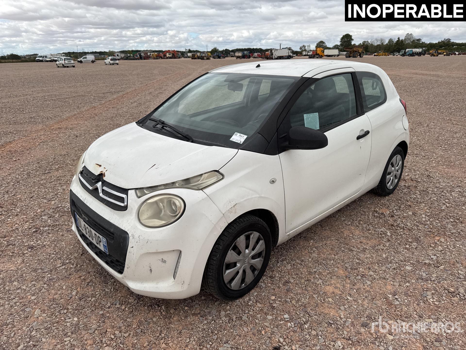 2026 Citroen C1 Automobile (Inoperable)