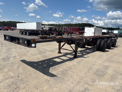 2007 Max Atlas CCXT 4053-3S Tri/A Extendable Container Trailer