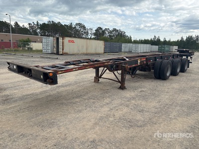 2005 Max Atlas CCXT 4053-3S Tri/A Extendable Container Trailer