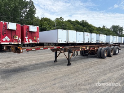 2006 Max Atlas 40 ft Tri/A Extendable Container Trailer