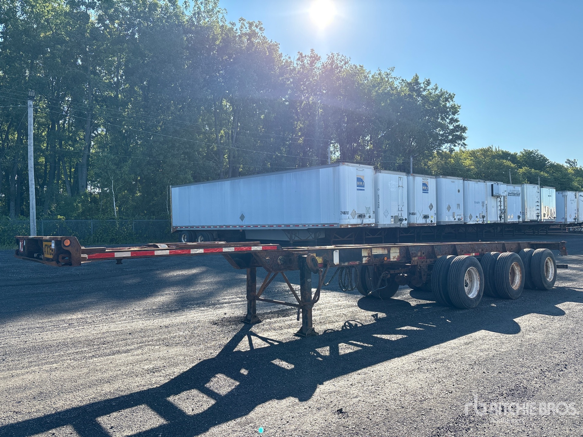 2006 Max Atlas 40 ft Tri/A Extendable Container Trailer