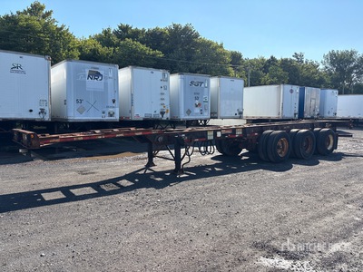 2008 Max Atlas 40 ft Tri/A Extendable Container aanhangwagen