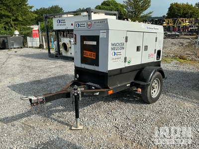 2019 Wacker Neuson G25 T4F 19.5 kW Mobile Generator Set