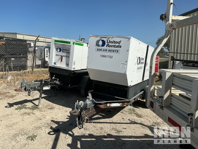 2017 Magnum Pro MMG80 56 kVA Mobile Generator Set