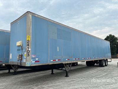 2016 Wabash DVCVHPC 53 ft x 102 in T/A Semi-remorque fourgon