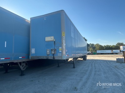 2016 Wabash DVCVHPC 53 ft x 102 in T/A Van Trailer