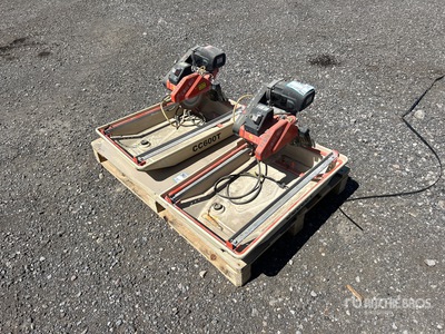 Quantity of (2) Core Cut CC600T Wet Tile Saw