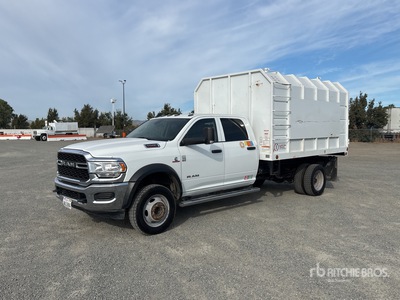 2019 Ram 5500 4x4 Crew Cab Camion déchiqueteur