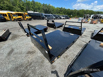 Mid-State Truck Bodies Diamond Plate Truck Flatbed Body (Unused)