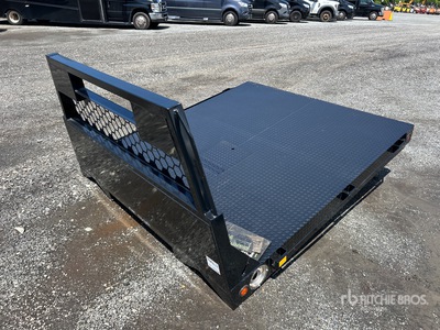 Mid-State Truck Bodies Diamond Plate Truck Flatbed Body (Unused)