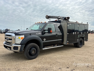 2015 Ford F-550 XLT 4x4 Extended Cab Service Truck