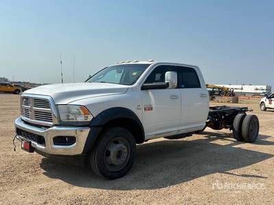 2012 Ram 5500 4x4 Crew Cab Cab and Chassis