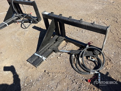 GIYI TP25 24 in Skid Steer Post Puller