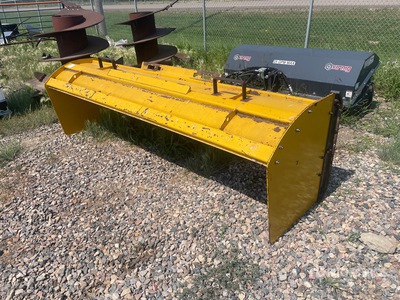 120 in Skid Steer Snow Pusher