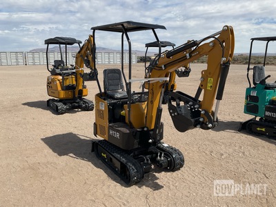 2026 CFG H13R Mini Excavator - Unused