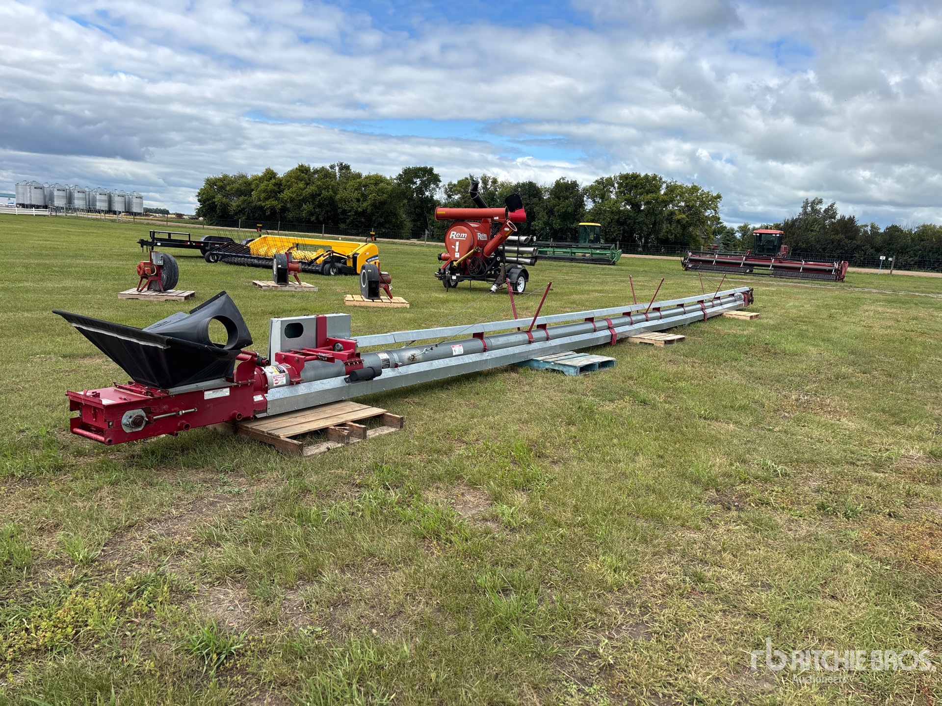 KSi Conveyors 120855 12 in x 55 ft Grain Conveyor